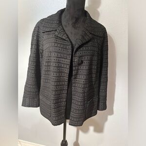 ❤️ Josephine Chaus black jacket, size 10